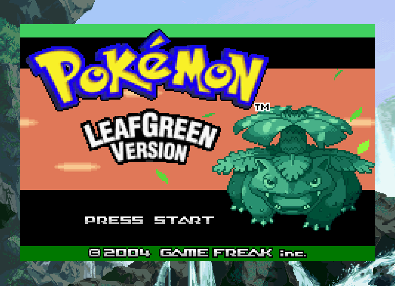 Pokémon LeafGreen Version