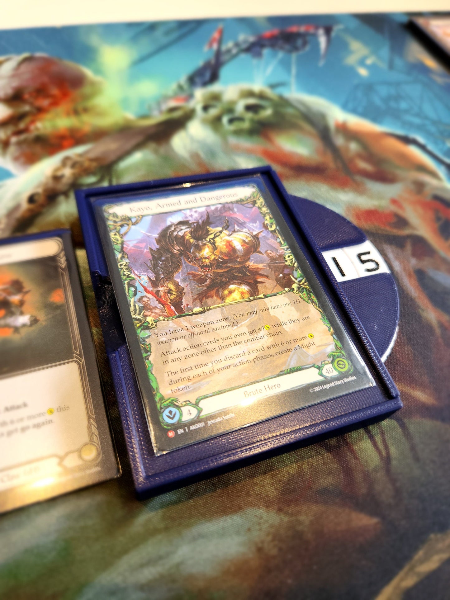 Life Counter with Auto Rollover for Magic the Gathering, Flesh and Blood or other Card Games