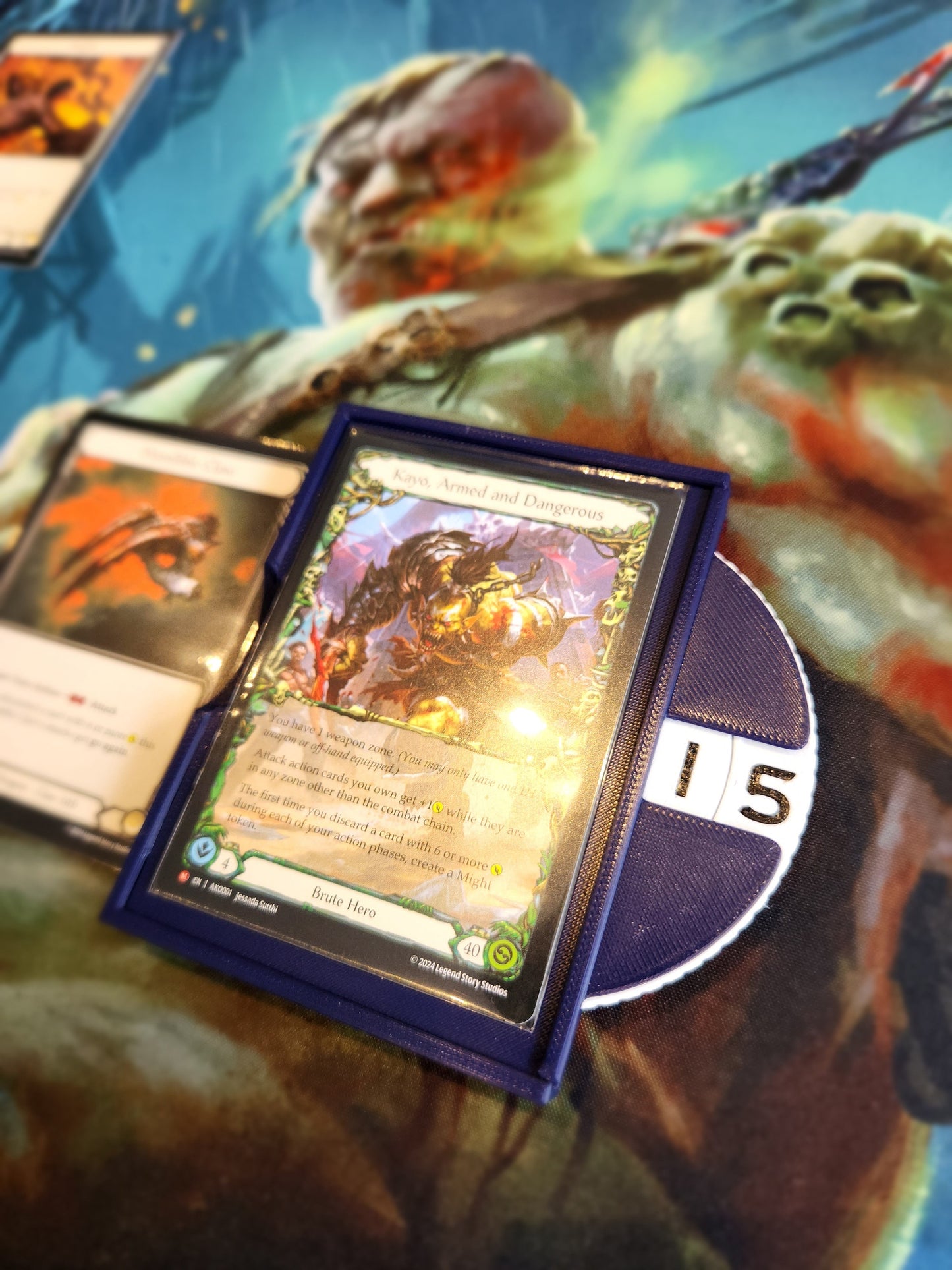 Life Counter with Auto Rollover for Magic the Gathering, Flesh and Blood or other Card Games