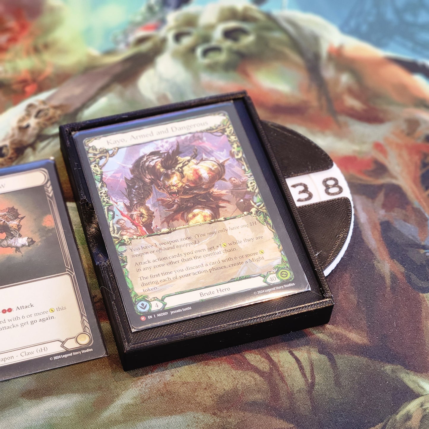 Life Counter with Auto Rollover for Magic the Gathering, Flesh and Blood or other Card Games
