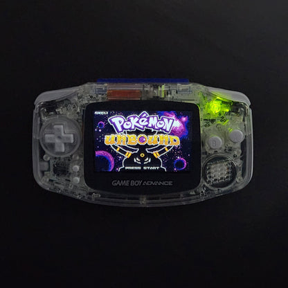 Game Boy Advance GBA – IPS Screen Mod + USB-C Rechargeable Battery + Free Game!